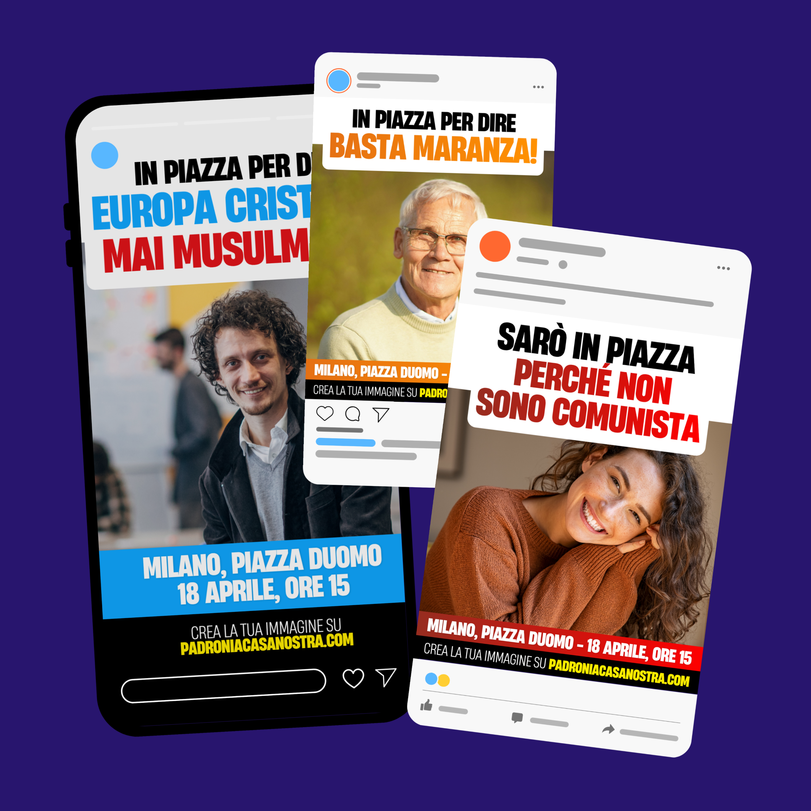 Padroni a Casa Nostra - Esempio Cornice